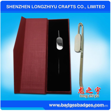 Metal Blank Bookmarks with Gift Box (LZY-BK-008)